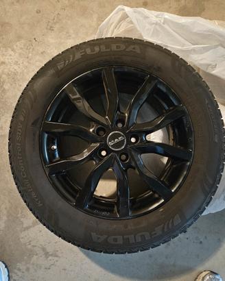 cerchi in lega mak 17 con gomme invernali 