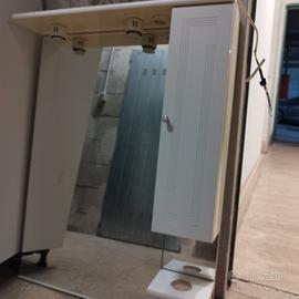 Specchio con anta per bagno