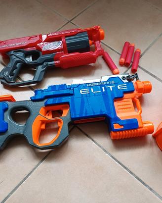 Nerf Hyperfire elettrico+pistola Mega 