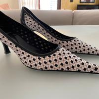 Décolleté vera pelle a punta Migliorini