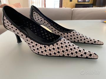 Décolleté vera pelle a punta Migliorini