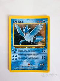 carta Pokemon Articuno olografica 2/62- fossill 