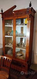 Vetrina in legno massello - Antica