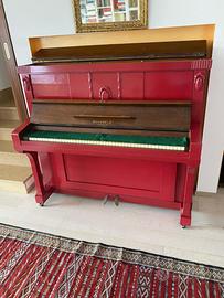 Pianoforte verticale Schopf & Co d’epoca.