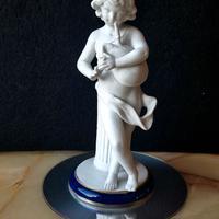 Musicista napoletano-scultura in marmo Capodimonte