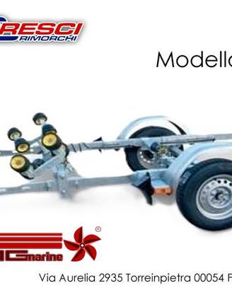 Rimorchio Cresci N750BSFR