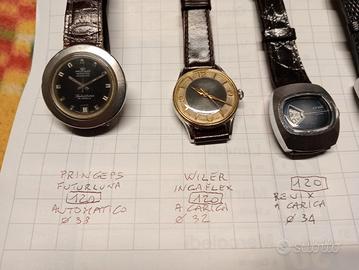orologi vintage meccanici
