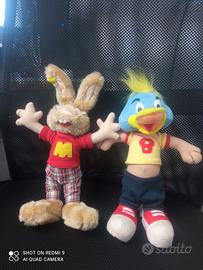 Peluche Mike e Otto