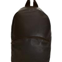 Zaino Uomo Vera Pelle Marrone Borsa Accessori Moda