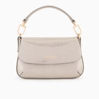 Giorgio Armani mini bag nabuk brillante argento