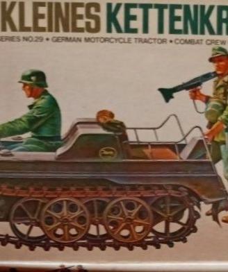 Kit TAMIYA KETTENKRAFTRAD germany scala 1/35