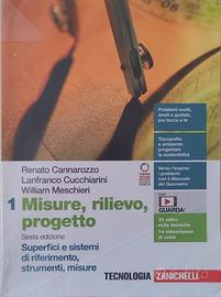 MISURE, RILIEVO, PROGETTO 6ED - VOLUME 1 (LDM) Aut