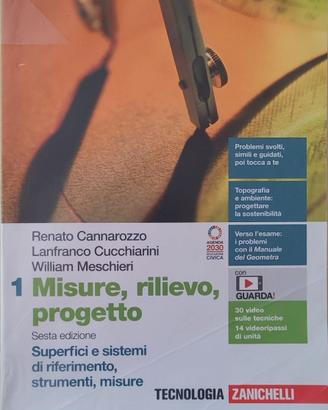 MISURE, RILIEVO, PROGETTO 6ED - VOLUME 1 (LDM) Aut