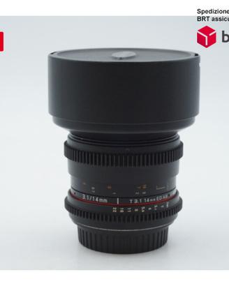 Samyang 14 T/3.1 ED AS IF UMC (Canon)