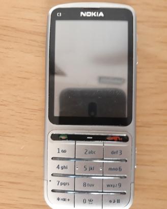 Nokia C3-01 Touch and Type (argento) sim-free