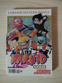 Naruto Volume 1-2-3 Edizione Gold Manga