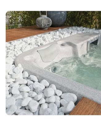 Ciottoli bianchi marmo di carrara da giardino
