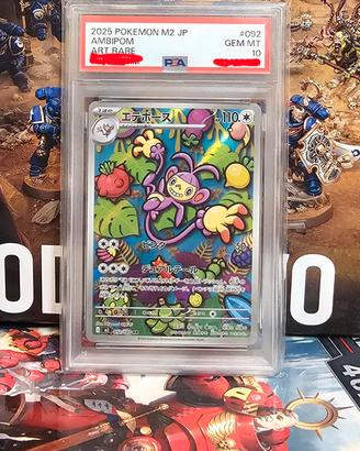 Carta Pokemon jap Ambipom Art Rare gradata PSA 10