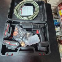 Idropulitrice con 2 batterie e accessori 