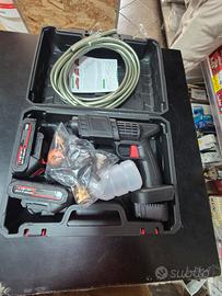 Idropulitrice con 2 batterie e accessori 