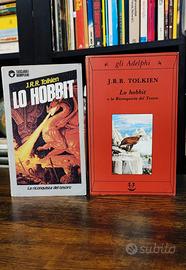 Set 2 Hobbit Bompiani 1983 e Adelphi 1989,