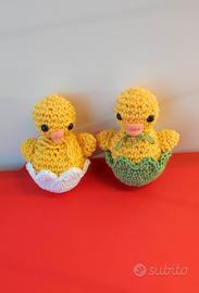 pulcini pasquali  portachiavi 