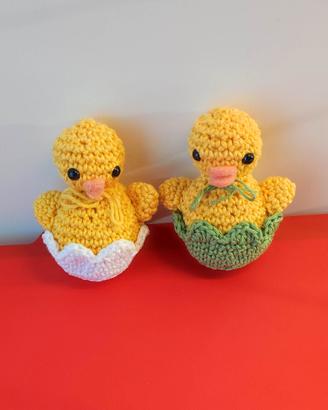 pulcini pasquali  portachiavi 