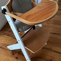 Seggiolone bambini in legno