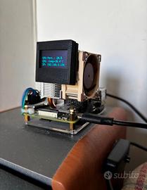 Raspberry Pi4 completo di kit raffreddamento