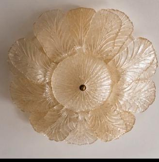 Lampadario in vetro artistico stile Murano – 80 cm