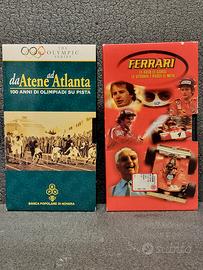 📼 2 VHS Sport Cult: Ferrari & Olimpiadi in Pista