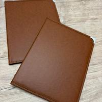 Due menu in simil pelle NUOVI 2 tasche 4 fogli