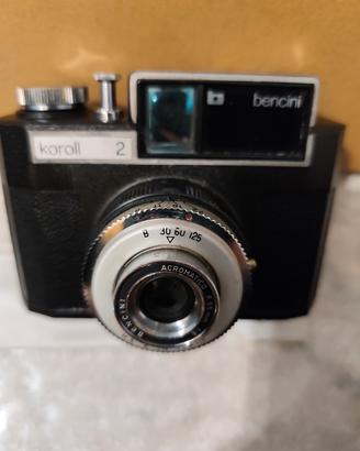 Macchina fotografica vintage Bencini koroll 2