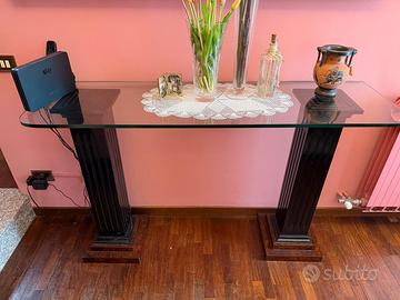 Mobile ingresso stile classico vetro