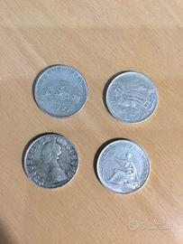 Monete in argento d 500 lire