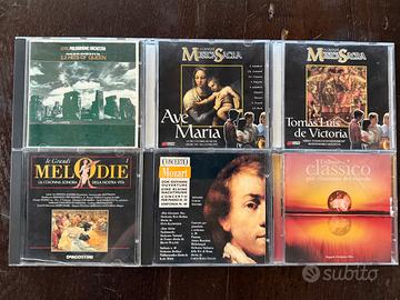Lotto CD classica e sacra Mozart Ave Maria