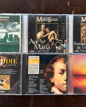 Lotto CD classica e sacra Mozart Ave Maria