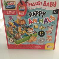 Lisciani gioco “Happy Animals” anni 1-4