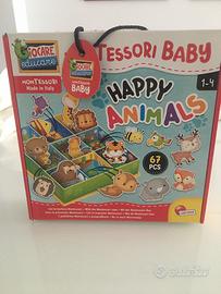 Lisciani gioco “Happy Animals” anni 1-4