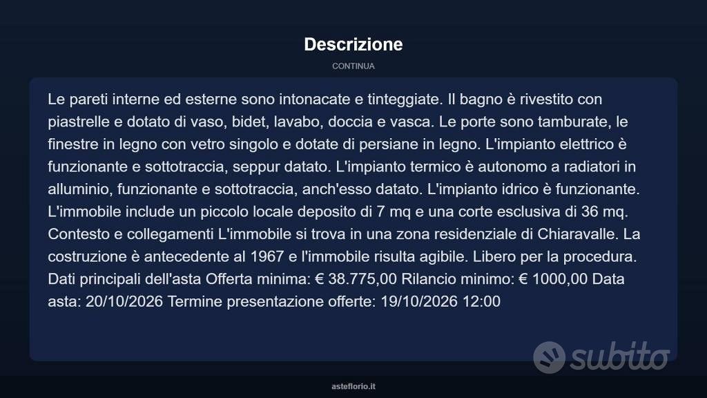 Appartamento – Chiaravalle - Vista 5