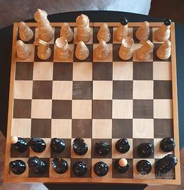 Scacchiera austriaca in legno