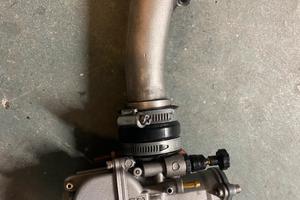 Collettore 24 vespa e carburatore pwk 24