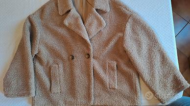 Giacca teddy beige