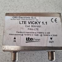 CBVICKY LTE 1.1 cod. B091891 filtro Antenna TV