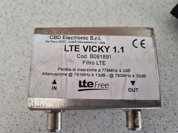 CBVICKY LTE 1.1 cod. B091891 filtro Antenna TV