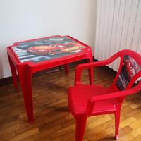 tavolo e sedia cars