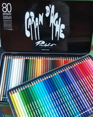 Scatola da 80 matite colorate - Caran d'Ache