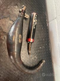 Marmitta krm 80 90 am6 derbi hm vent beta fantic