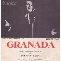 Spartito di Claudio Villa - Granada