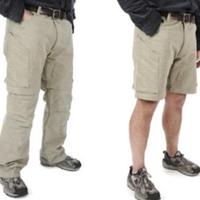 PANTALONE MOTO TUCANO BEIGE TRASFORMABILE BERMUDA